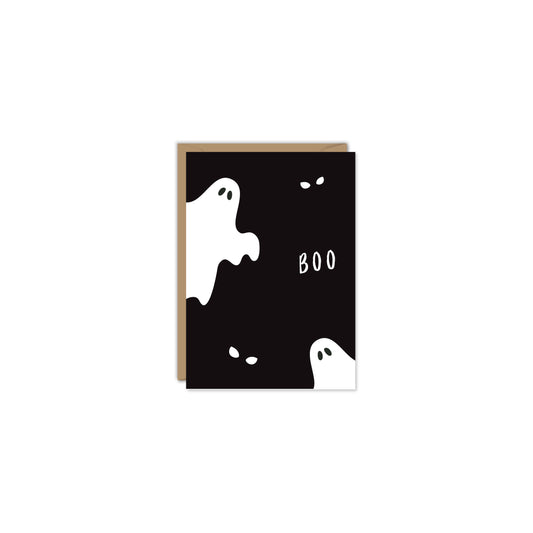 BOO HALLOWEEN MINI ENCLOSURE CARD