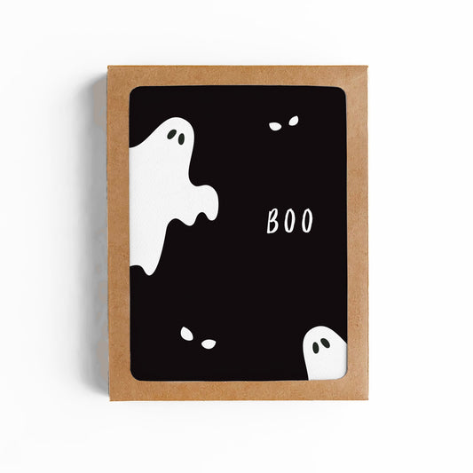 Boo Ghost Halloween Card - Boxed Set of 6