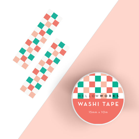 MT Washi Tape - Christmas Check