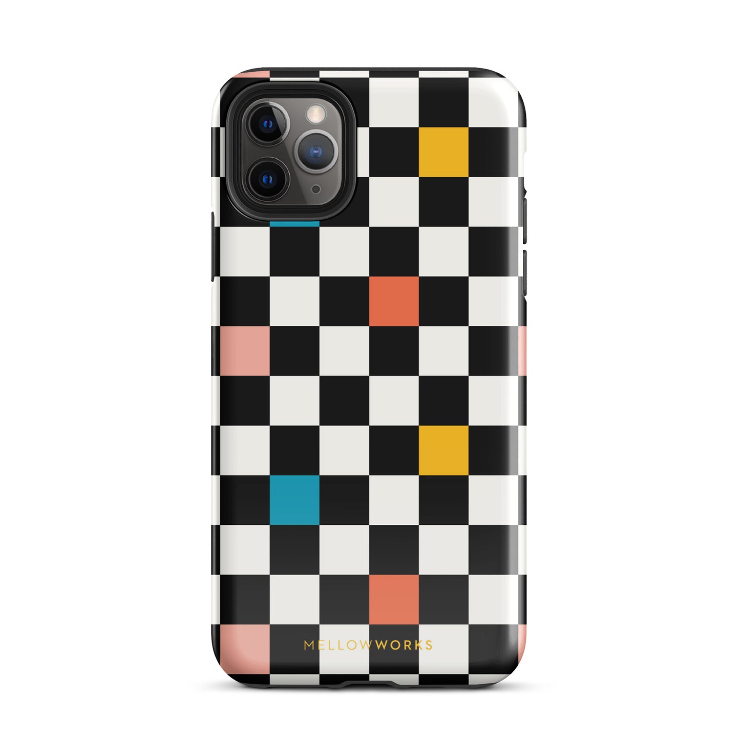 COLOR POPS B&W CHECKERBOARD Tough Case for iPhone®