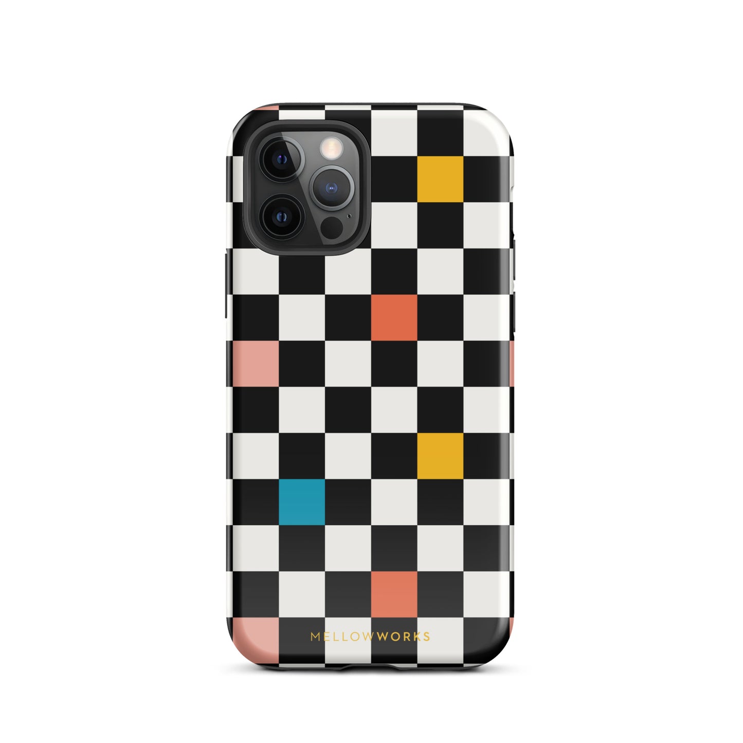 COLOR POPS B&W CHECKERBOARD Tough Case for iPhone®