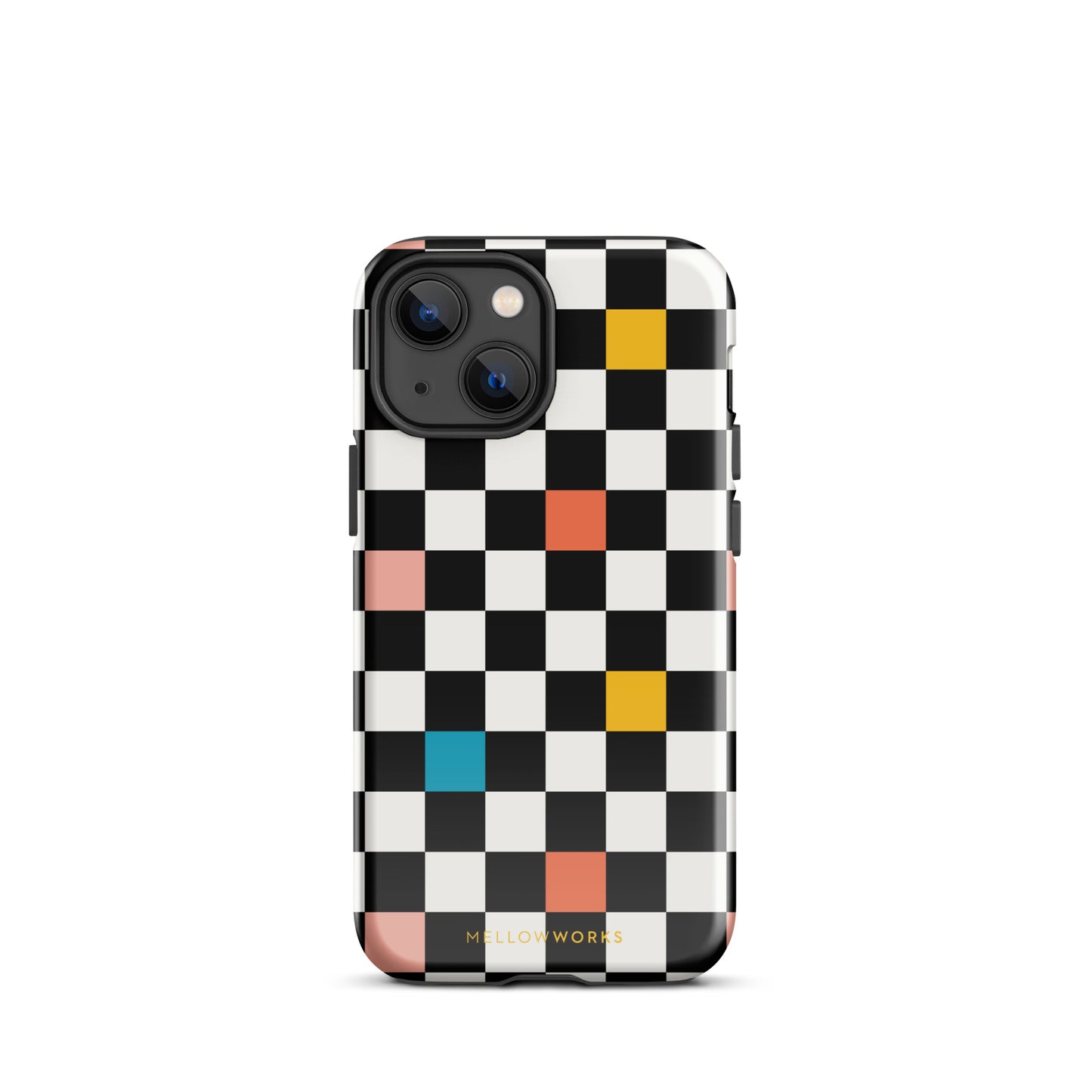 COLOR POPS B&W CHECKERBOARD Tough Case for iPhone®