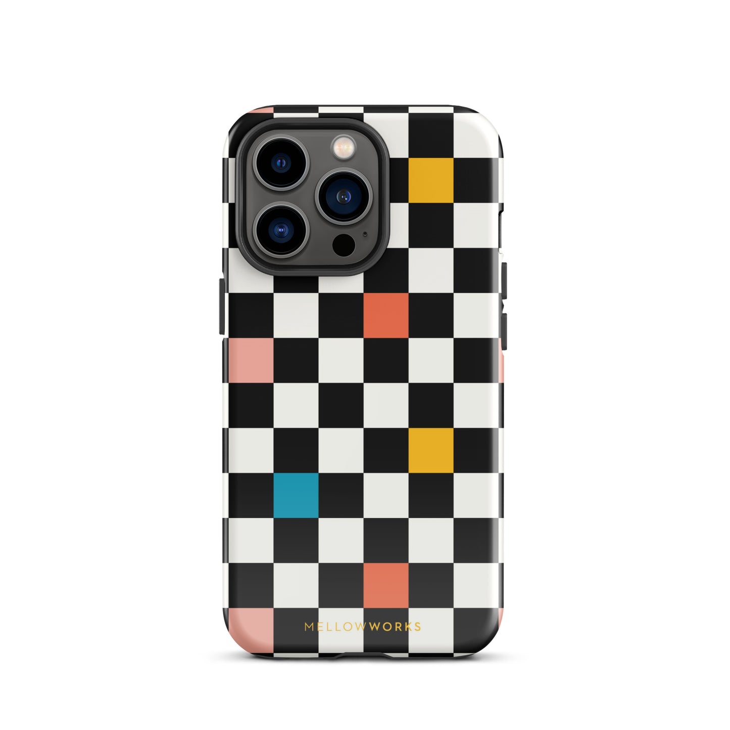 COLOR POPS B&W CHECKERBOARD Tough Case for iPhone®