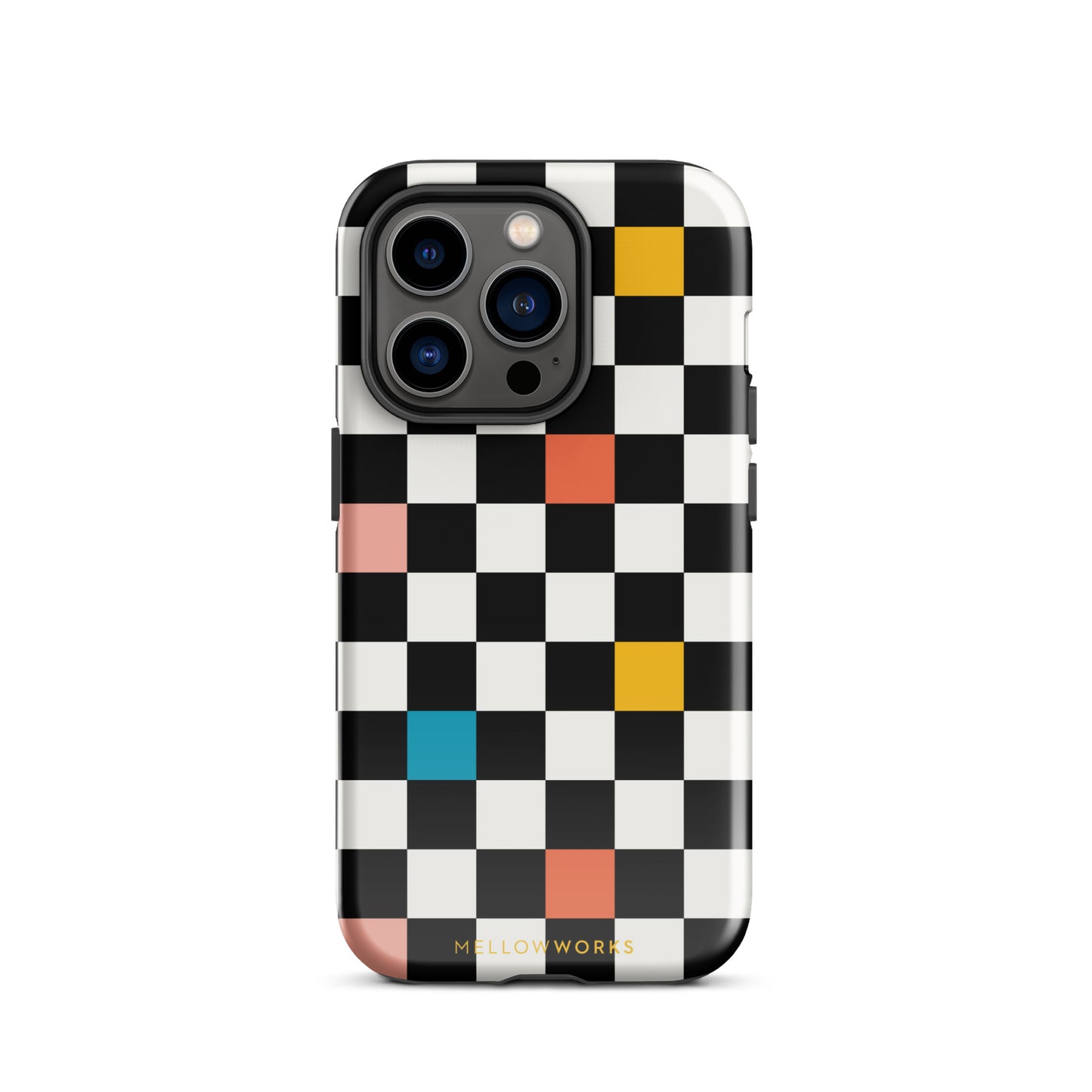 COLOR POPS B&W CHECKERBOARD Tough Case for iPhone®