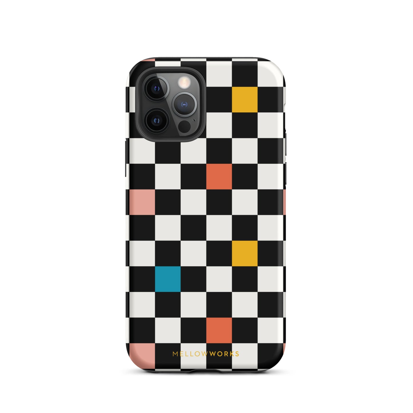 COLOR POPS B&W CHECKERBOARD Tough Case for iPhone®