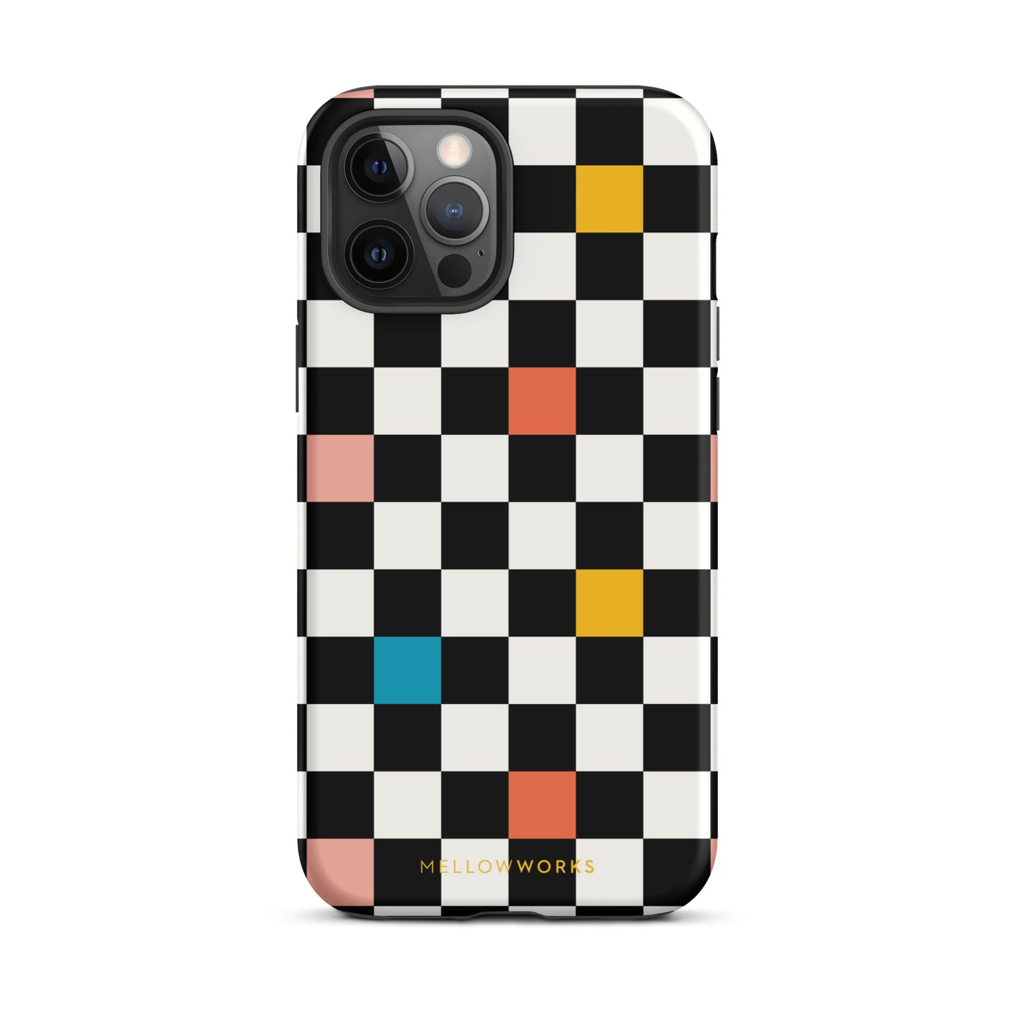 COLOR POPS B&W CHECKERBOARD Tough Case for iPhone®