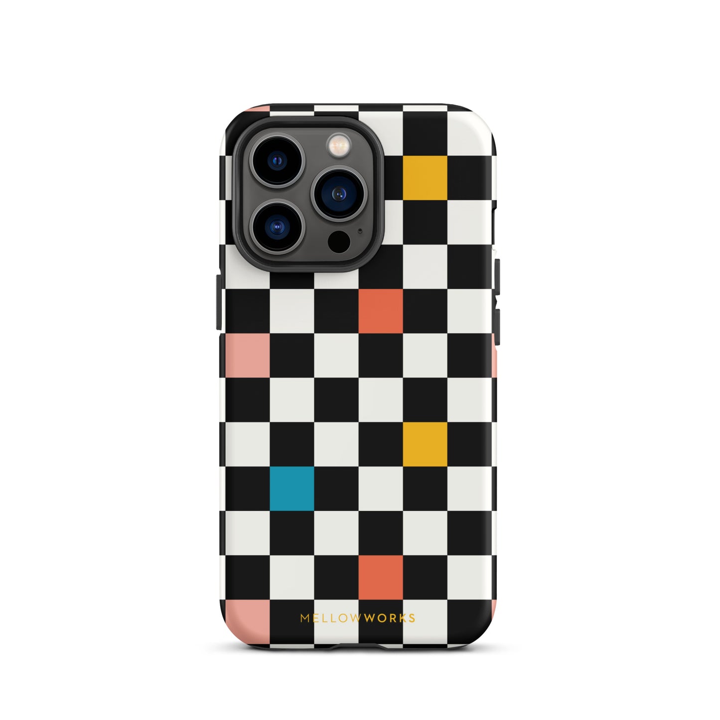 COLOR POPS B&W CHECKERBOARD Tough Case for iPhone®