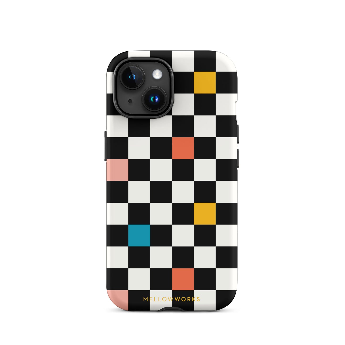 COLOR POPS B&W CHECKERBOARD Tough Case for iPhone®