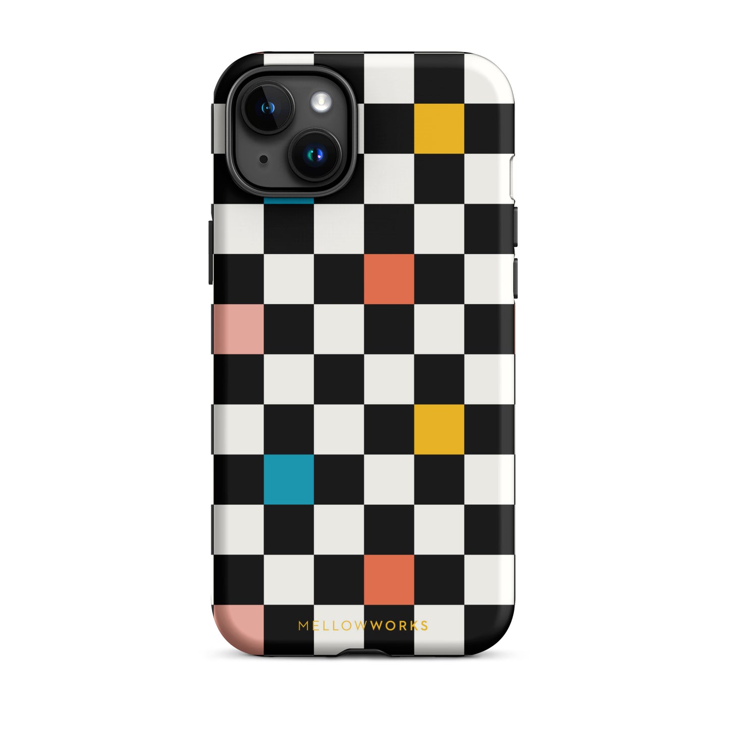 COLOR POPS B&W CHECKERBOARD Tough Case for iPhone®